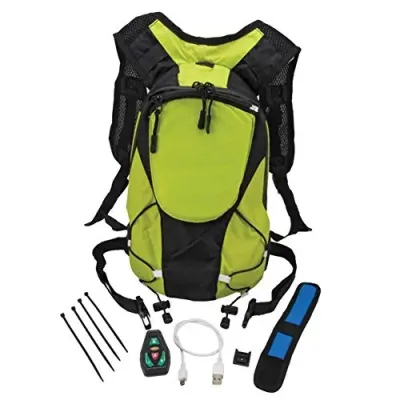 ADLER ROYAL 13032T - Safety LED Backpack for Biking and Scootering