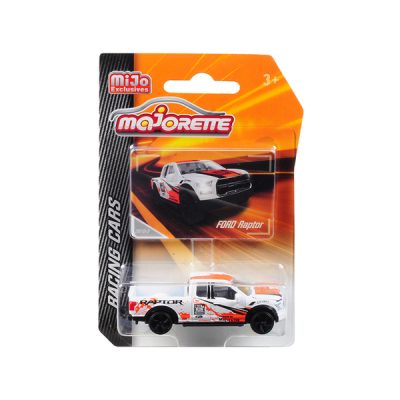 Majorette 4009MJ6 - Ford Raptor F150 Pickup Truck Racing Cars 172 Diecast Model 