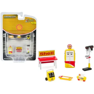Greenlight 16060C - Falken Tires Shop Tools Set - 6 Piece Accessories Kit