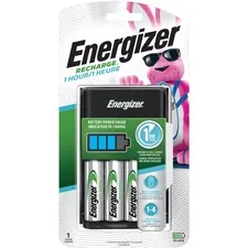 EVEREADY BATTERY EVE CH1HRWB4 - Energizer Recharge 1-Hour Charger for NiMH Rechargeable AA a