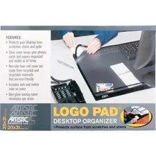 Artistic Products AOP 41200 - Artistic Desk Pads - Rectangle - 31 Width x 20 Depth - Rubbe
