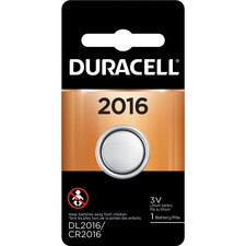 Duracell DUR DL2016BCT - Duracell Duralock 2016 Lithium Battery - For Glucose Monitor