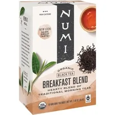 NUMI NUM 10220 - Numi Breakfast Blend Organic Black Tea - Black Tea - Breakfa