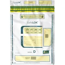 CONTROLTEK CNK 585094 - ControlTek SafeLOK Tamper-Evident Deposit Bags - 12 Width x 