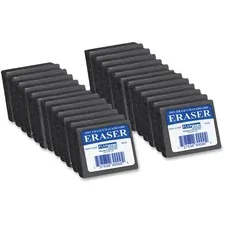 Flipside Products FLP 32000 - Flipside Dry EraseChalkboard Eraser - Gray - Felt - 2 Width 