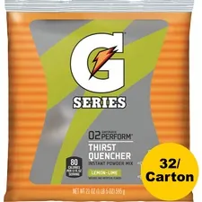 PEPSICO QKR 03969CT - Gatorade Thirst Quencher Powder Mix - Powder - Lemon Lime Fl