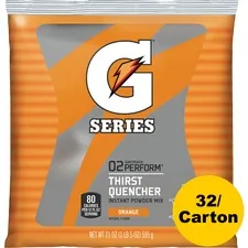 PEPSICO QKR 03970CT - Gatorade Thirst Quencher Powder Mix - Powder - Orange Flavor