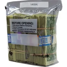 CONTROLTEK CNK 585012 - ControlTek PermaLOK Bundle Bags - 8 Width x 9.25 Length - Cl