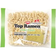 NISSIN FOODS NSF 11617 - NISSIN FOODS Top Ramen Chili Flavor - 3 oz - Chili - 24  Car