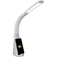 OttLite Technology OTT SCNQC00S - OttLite Purify LED Desk Lamp with Wireless Charging and Sani