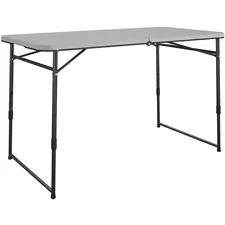 Dorel Industries Inc CSC 14400GRY1E - Cosco Fold Portable IndoorOutdoor Utility Table - 48 Table T