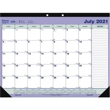 Dominion Blueline Inc RED CA181731 - Blueline Academic Desk Pad - Academic - Monthly - 1.1 Year -