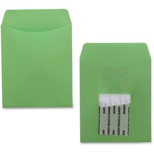 Hygloss Products Inc HYX 15730 - Hygloss Self-adhesive Library Pockets - 5 Height x 3.5 Width