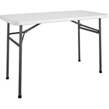 Dorel Industries Inc CSC 14146WSL1E - Cosco Straight Folding Utility Table - Rectangle Top - Four 