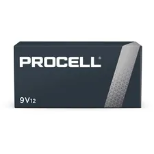 Duracell DUR PC1604BKDCT - Duracell PROCELL Alkaline 9V Batteries - For Smoke Alarm, Ra