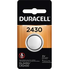 Duracell DUR DL2430B - Duracell Lithium Coin Battery - Lithium (Li) - 3V DC