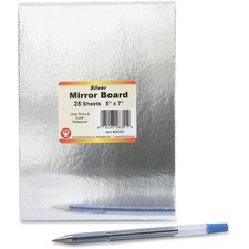 Hygloss Products Inc HYX 28355 - Hygloss Mirror Board - Cardmaking, Scrapbooking, Decoration,