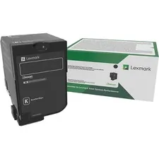 Lexmark 74C0HKG - Lexmark Unison High Yield Laser Toner Cartridge - Black - 1 