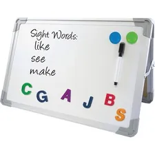 Flipside Products FLP 50000 - Flipside Magnetic Dry-Erase Desktop Easel - 18 (1.5 ft) Widt
