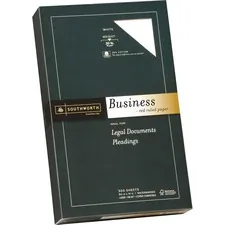 NEENAH PAPER SOU 403ER - Southworth Red Ruled Business Paper - Legal - 8 12 x 14 - 20