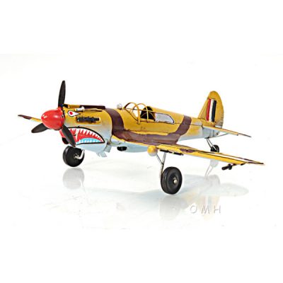 Old Modern Handicrafts Inc omh AJ004 - 1941 Curtiss Hawk 81A American Ground-Attack Model Aircraft-