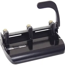 Officemate OIC 90078 - OIC Lever Handle Heavy-Duty 2-3-Hole Punch - 3 Punch Head(s)
