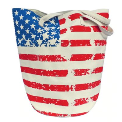 The Premium Connection 290-SSJBB - Stars & Stripes Jumbo Bucket Bag
