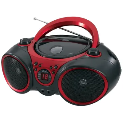 JENSEN JEN-CD-490 - Jensen Portable Stereo Cd Player With Am And Fm Stereo Radio