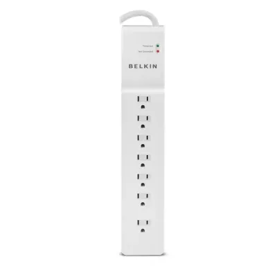 Belkin BE107000-06-CM - 7-OUTLET COMMERCIAL SURGE PROTECTOR, 6 F