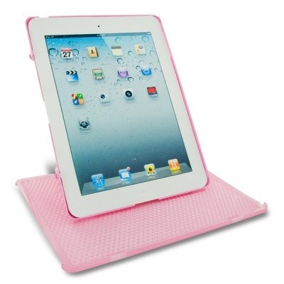 Keydex UG-PA1202-PK - Keydex Slim-Fit Genius Cover Case for iPad with Rotating Sta
