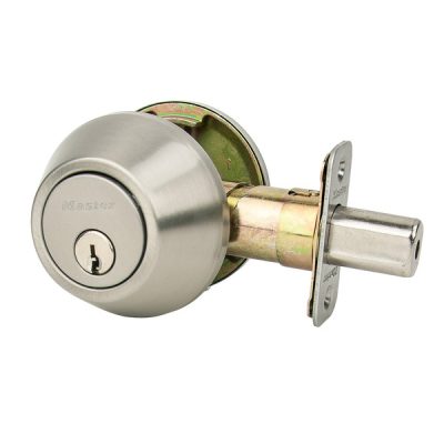 MASTER LOCK COMPANY DSON0615 - Master Lock DSON0615 Nightwatch Single Cylinder Deadbolt, Sa