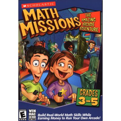 SCHOLASTIC INC. 04767 - Math Missions: The Amazing Arcade Adventure with Math Card G