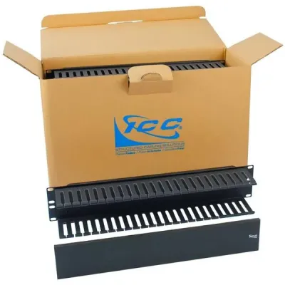 Cablesys ICC-ICCMSCMAC2 - ICC ICC-ICCMSCMAC2 Panel, Front Finger Duct, 2rms, 6 Pk