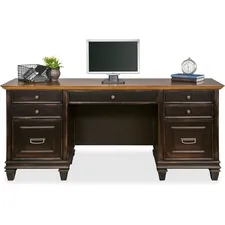 Martin Furniture MRT IMHF689 - Kathy Ireland Hartford Credenza - 5-Drawer - 69.5 x 21 x 31 