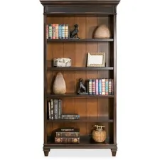 Martin Furniture MRT IMHF4078 - Kathy Ireland Hartford Open Bookcase - 40 x 14 x 78 - 4 Shel