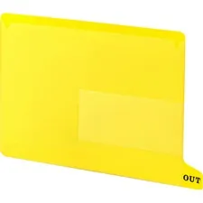 SMEAD MANUFACTURING CO. SMD 61956 - Smead End Tab Out Guides - Printed Bottom Tab(s) - Message -