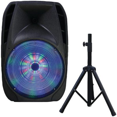 Supersonic RA44328 - Supersonic 15" Portable Bluetooth Dj Speaker With Stand