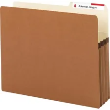 SMEAD MANUFACTURING CO. SMD 73088 - Smead TUFF Pocket 25 Tab Cut Letter Recycled File Pocket - 8