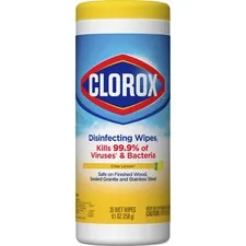 CLOROX CLO 01594 - Clorox Disinfecting Cleaning Wipes - Bleach-Free - Ready-To-
