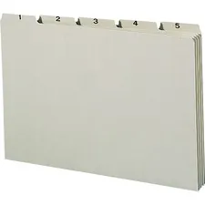 SMEAD MANUFACTURING CO. SMD 52369 - Smead 100% Recycled Filing Guides with Daily Indexing - Prin