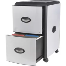 STOREX STX 61352U01C - Storex Deluxe File Cabinet - 2-Drawer - 19 x 15 x 23 - 2 x D