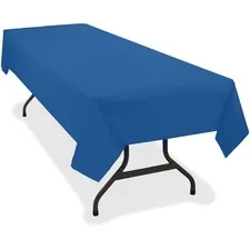 TABLEMATE PRODUCTS, CO. TBL 549BL - Tablemate Heavy-duty Plastic Table Covers - 108 Length x 54 