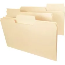 SMEAD MANUFACTURING CO. 15301 - Smead SuperTab 13 Tab Cut Legal Recycled Top Tab File Folder