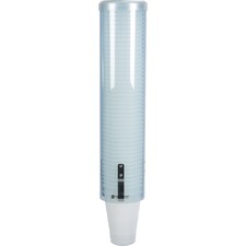 San Jamar SJM C3260TBL - San Jamar Pull-type Water Cup Dispenser - 16 Tube - 3.39 Cup