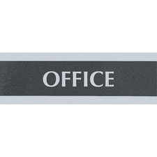 U. S. STAMP & SIGN USS 4762 - HeadLine Century Series Office Sign - 1 Each - Office PrintM