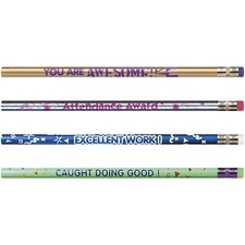 MOON PRODUCTS MPD 8207 - Moon Products Motivational Message Design Pencil Pack - HB L