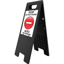 U. S. STAMP & SIGN USS 5694 - HeadLine Double-Sided Customizable Tent Sign - 1 Each - 10.5