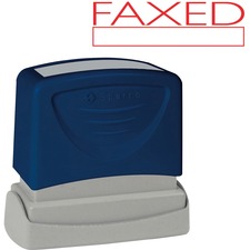 Sparco SPR 60025 - Sparco FAXED Red Title Stamp - Message Stamp - FAXED - 1.75 