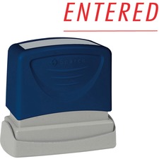 Sparco SPR 60023 - Sparco ENTERED Red Title Stamp - Message Stamp - ENTERED - 1