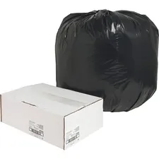 Nature Saver NAT 00996 - Nature Saver Black Low-density Recycled Can Liners - Large S
